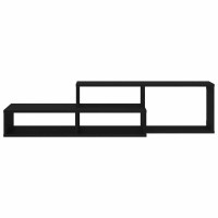 Produktbild för VäggTV-stativ 120x25x28,5cm Konstruerat trä