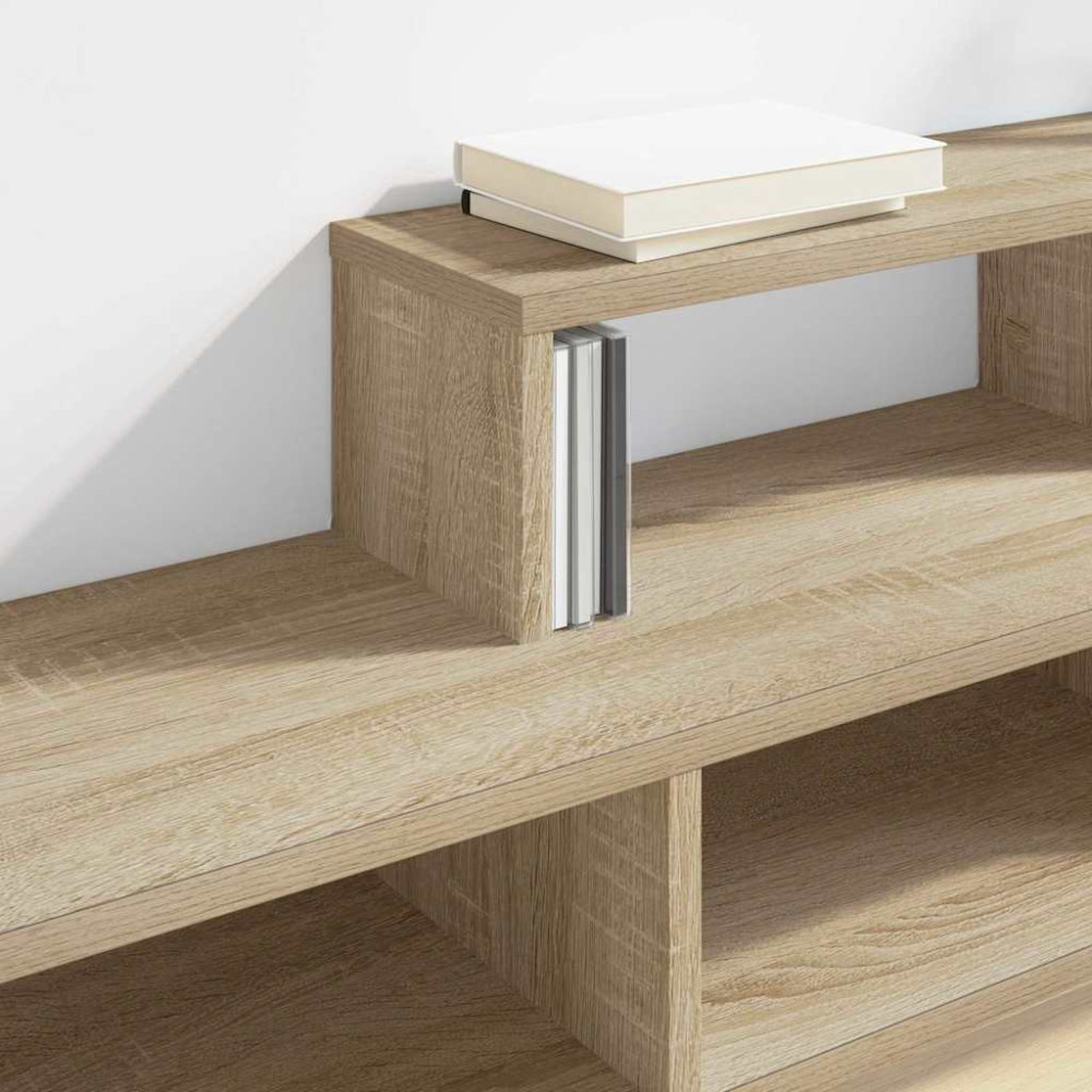Produktbild för VäggTV-stativ 120x25x28,5cm Konstruerat trä