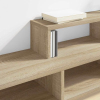 Produktbild för VäggTV-stativ 120x25x28,5cm Konstruerat trä
