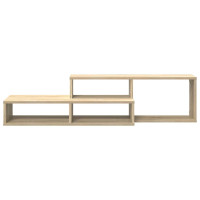 Produktbild för VäggTV-stativ 120x25x28,5cm Konstruerat trä