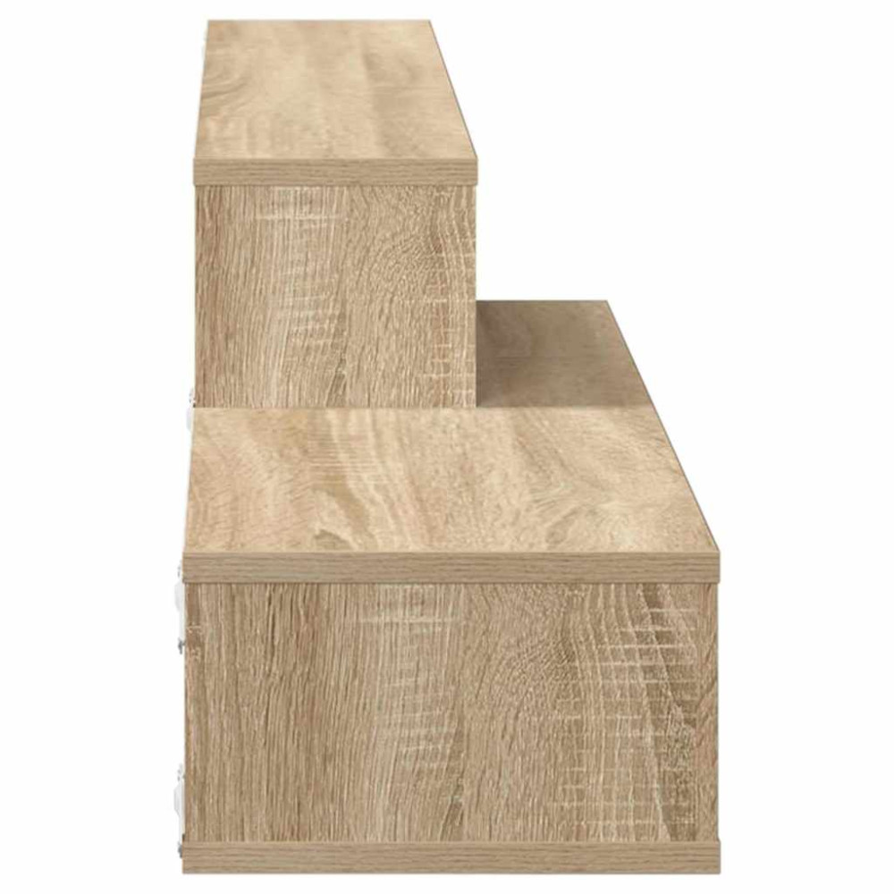 Produktbild för VäggTV-stativ 120x25x28,5cm Konstruerat trä
