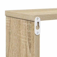 Produktbild för VäggTV-stativ 120x25x28,5cm Konstruerat trä