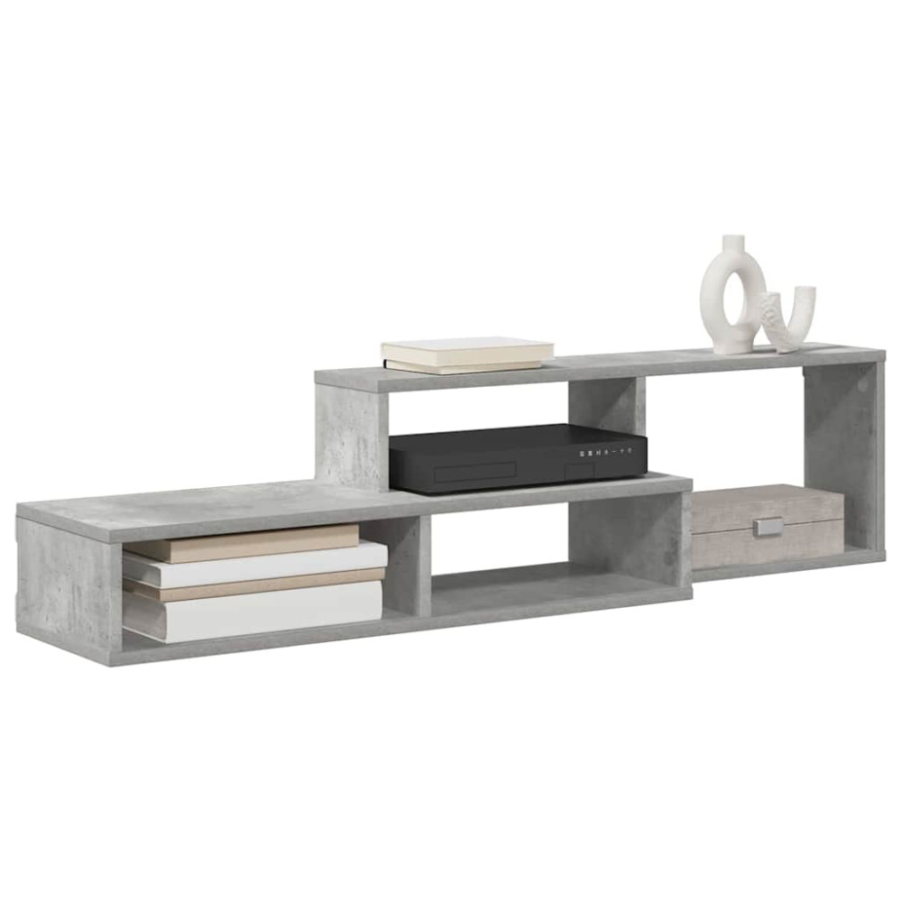 Produktbild för VäggTV-stativ 120x25x28,5cm Konstruerat trä