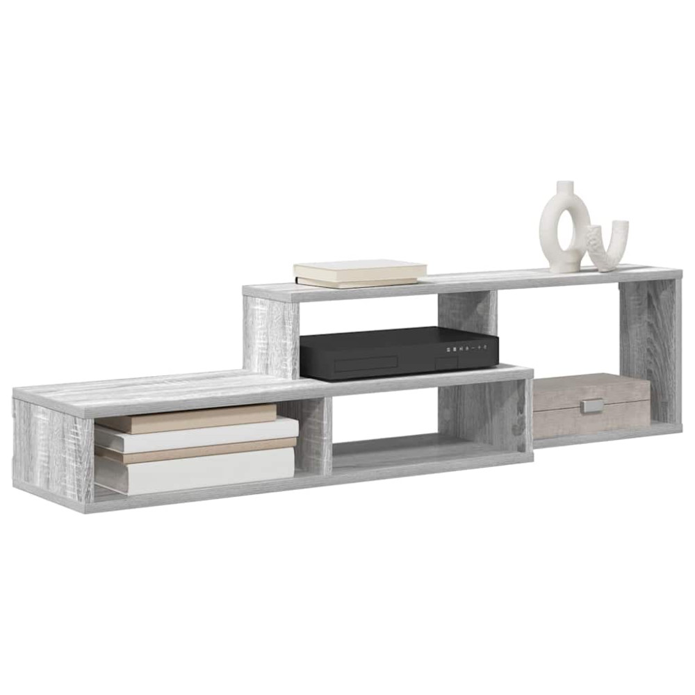 Produktbild för VäggTV-stativ 120x25x28,5cm Konstruerat trä