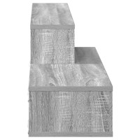 Produktbild för VäggTV-stativ 120x25x28,5cm Konstruerat trä