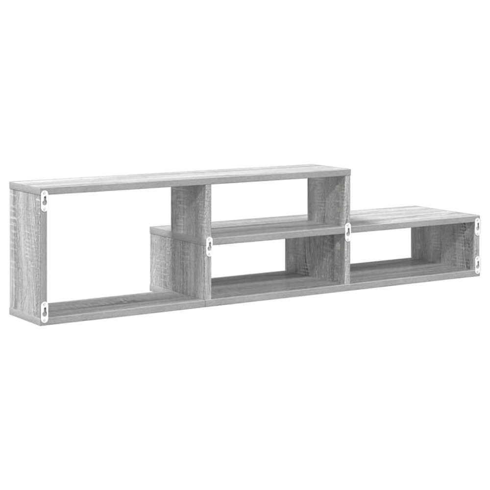 Produktbild för VäggTV-stativ 120x25x28,5cm Konstruerat trä