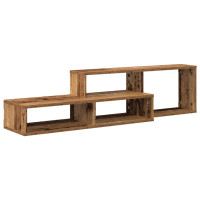 Produktbild för VäggTV-stativ 120x25x28,5cm Konstruerat trä
