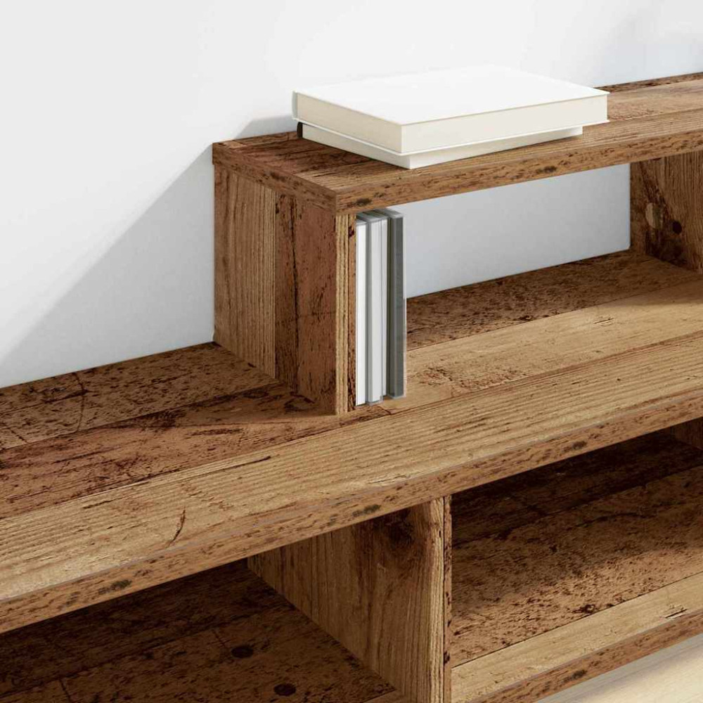 Produktbild för VäggTV-stativ 120x25x28,5cm Konstruerat trä