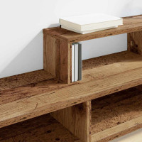 Produktbild för VäggTV-stativ 120x25x28,5cm Konstruerat trä