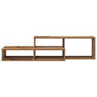 Produktbild för VäggTV-stativ 120x25x28,5cm Konstruerat trä
