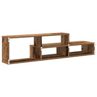 Produktbild för VäggTV-stativ 120x25x28,5cm Konstruerat trä