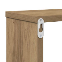 Produktbild för VäggTV-stativ 120x25x28,5cm Konstruerat trä