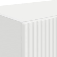 Produktbild för TV Vägghylla 2 pcs Vit 59,5 x 31 x 40 cm Konstruerat trä