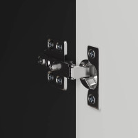 Produktbild för TV Vägghylla 2 pcs Svart 59,5 x 31 x 40 cm Konstruerat trä