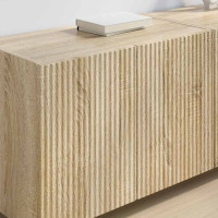 Produktbild för TV Vägghylla Sonoma-ek 59,5 x 31 x 40 cm Konstruerat trä