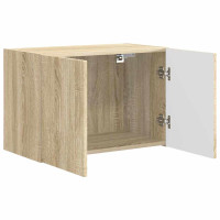 Produktbild för TV Vägghylla Sonoma-ek 59,5 x 31 x 40 cm Konstruerat trä