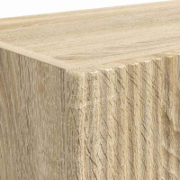 Produktbild för TV Vägghylla Sonoma-ek 59,5 x 31 x 40 cm Konstruerat trä