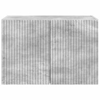 Produktbild för TV Vägghylla Betonggrå 59,5 x 31 x 40 cm Konstruerat trä