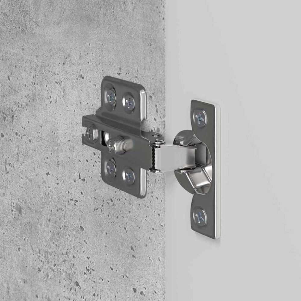 Produktbild för TV Vägghylla 2 pcs Betonggrå 59,5 x 31 x 40 cm Konstruerat trä