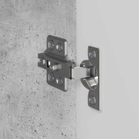 Produktbild för TV Vägghylla 2 pcs Betonggrå 59,5 x 31 x 40 cm Konstruerat trä