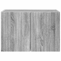 Produktbild för TV Vägghylla Grå Sonoma 59,5 x 31 x 40 cm Konstruerat trä