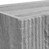 Produktbild för TV Vägghylla 2 pcs Grå Sonoma 59,5 x 31 x 40 cm Konstruerat trä