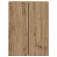 Produktbild för TV Vägghylla Väggmonterad Vit 59,5 x 31 x 60 cm Konstruerat trä