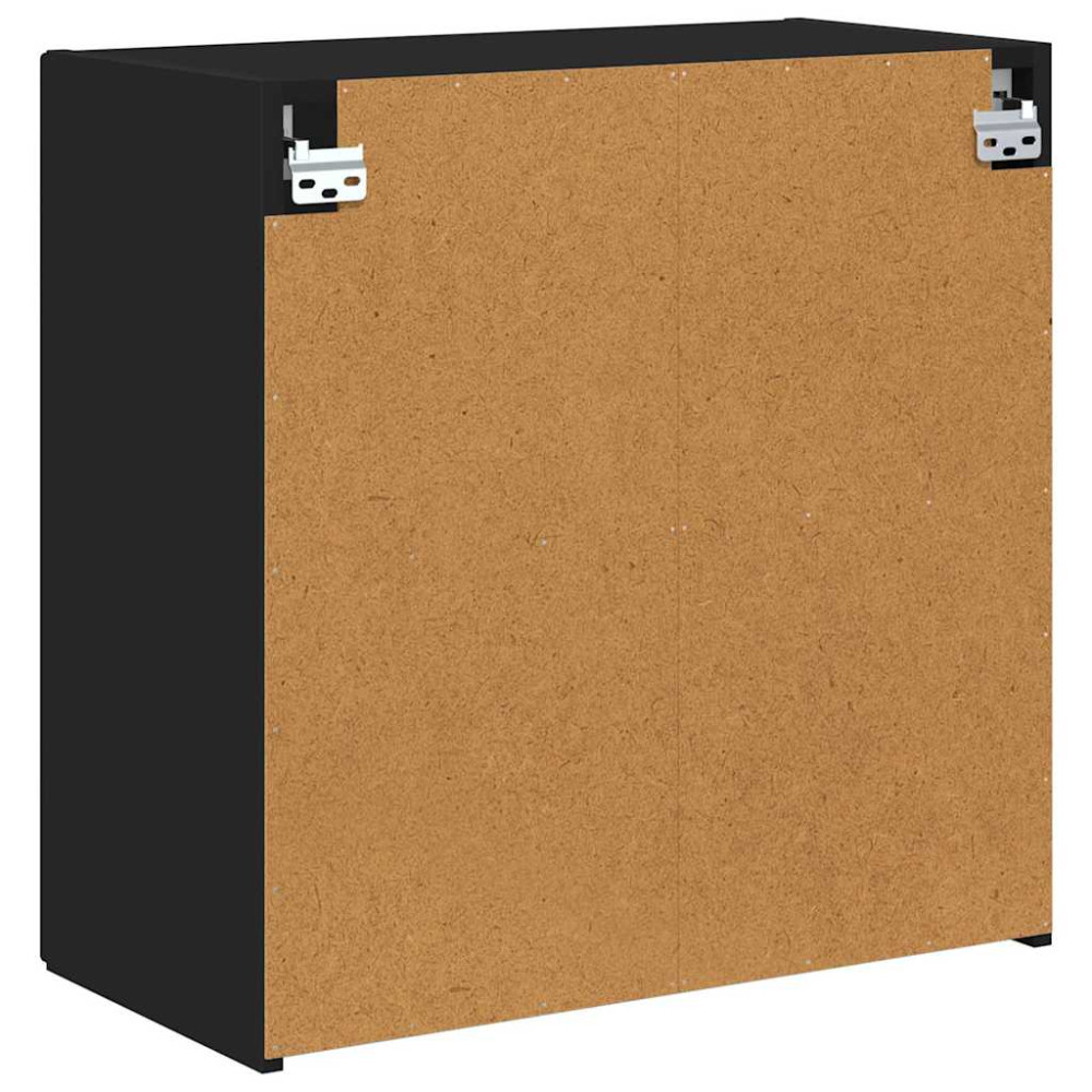 Produktbild för TV Vägghylla Svart 59,5 x 31 x 60 cm Konstruerat trä