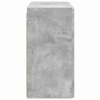 Produktbild för TV Vägghylla Betonggrå 59,5 x 31 x 60 cm Konstruerat trä