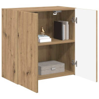 Produktbild för TV Vägghylla Artisan Ek 59,5 x 31 x 60 cm Konstruerat trä