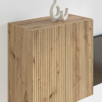 Produktbild för TV Vägghylla Artisan Ek 59,5 x 31 x 60 cm Konstruerat trä