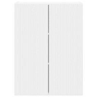 Produktbild för TV Vägghylla Väggmonterad Vit 59,5 x 31 x 80 cm Konstruerat trä