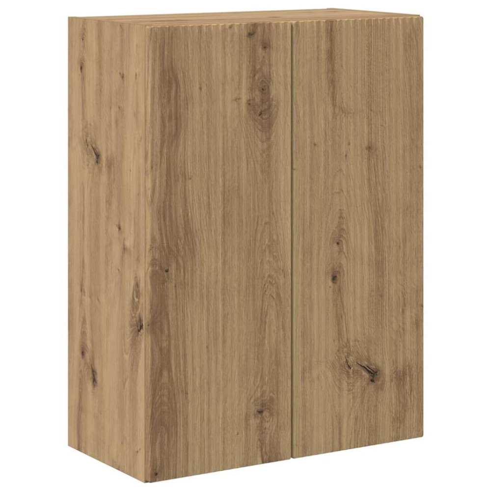 Produktbild för TV Vägghylla Artisan Ek 59,5 x 31 x 80 cm Konstruerat trä