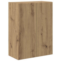 Produktbild för TV Vägghylla Artisan Ek 59,5 x 31 x 80 cm Konstruerat trä