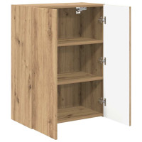 Produktbild för TV Vägghylla Artisan Ek 59,5 x 31 x 80 cm Konstruerat trä