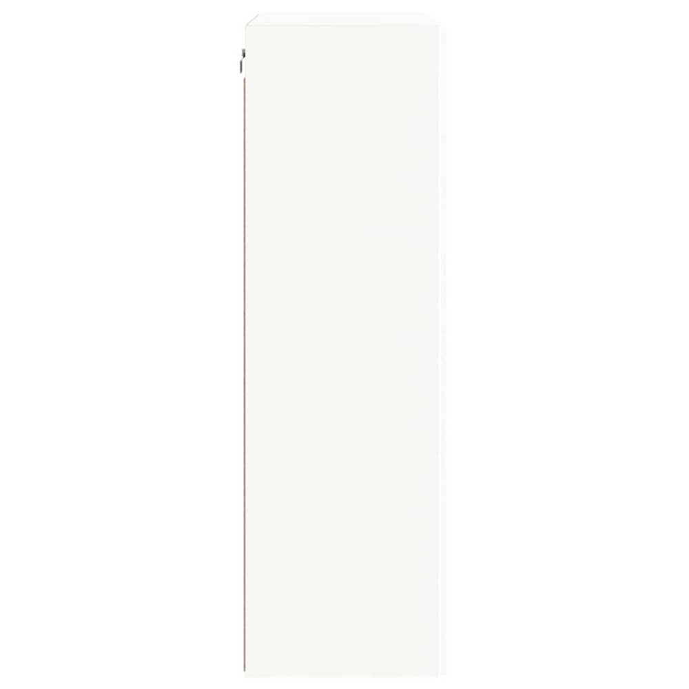 Produktbild för TV Vägghylla Vit 59,5 x 31 x 100 cm Konstruerat trä