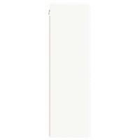 Produktbild för TV Vägghylla Vit 59,5 x 31 x 100 cm Konstruerat trä