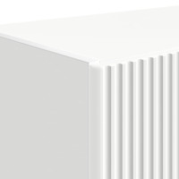 Produktbild för TV Vägghylla Vit 59,5 x 31 x 100 cm Konstruerat trä