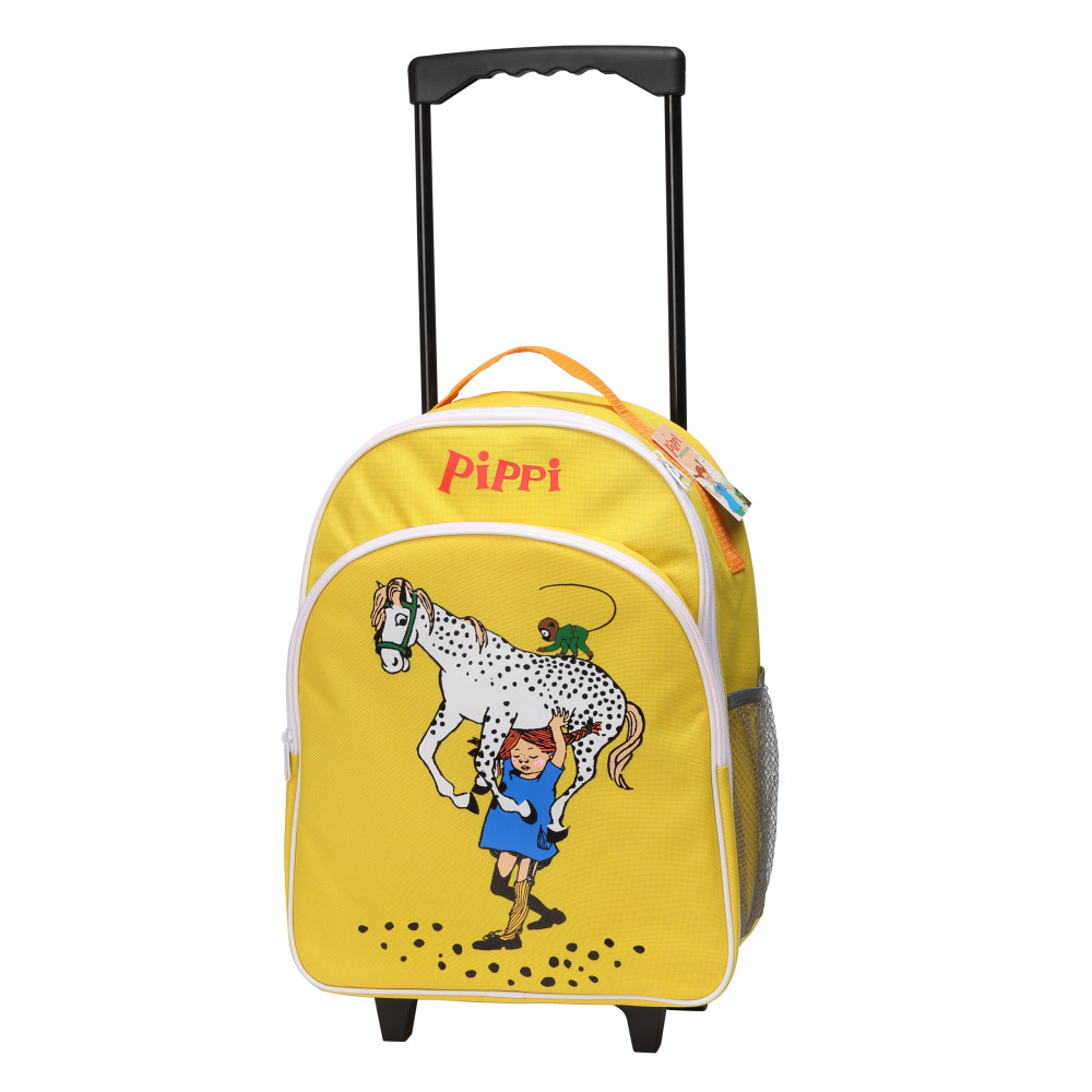 Produktbild för Pippi rullväska gul