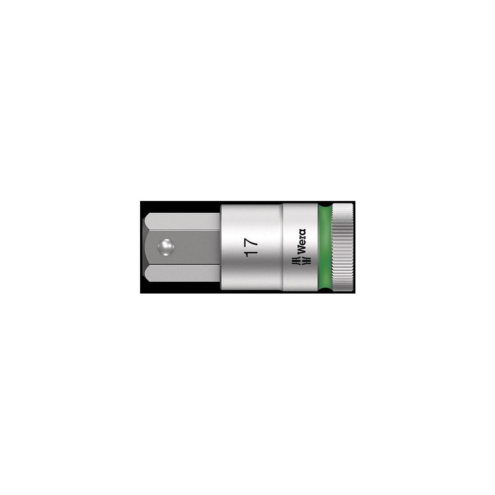 Produktbild för Wera 05003845001, Uttag, 1/2", Metrisk, 1 huvuden, 10 mm, Kr...