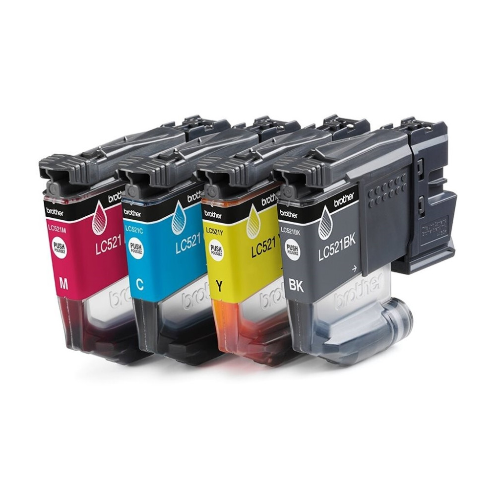 Produktbild för Brother LC521 Value Pack
