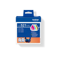 Produktbild för Brother LC521 Value Pack