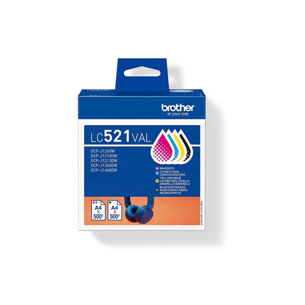 Produktbild för Brother LC521 Value Pack
