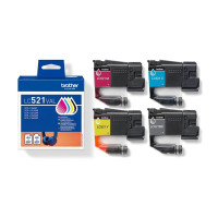 Produktbild för Brother LC521 Value Pack