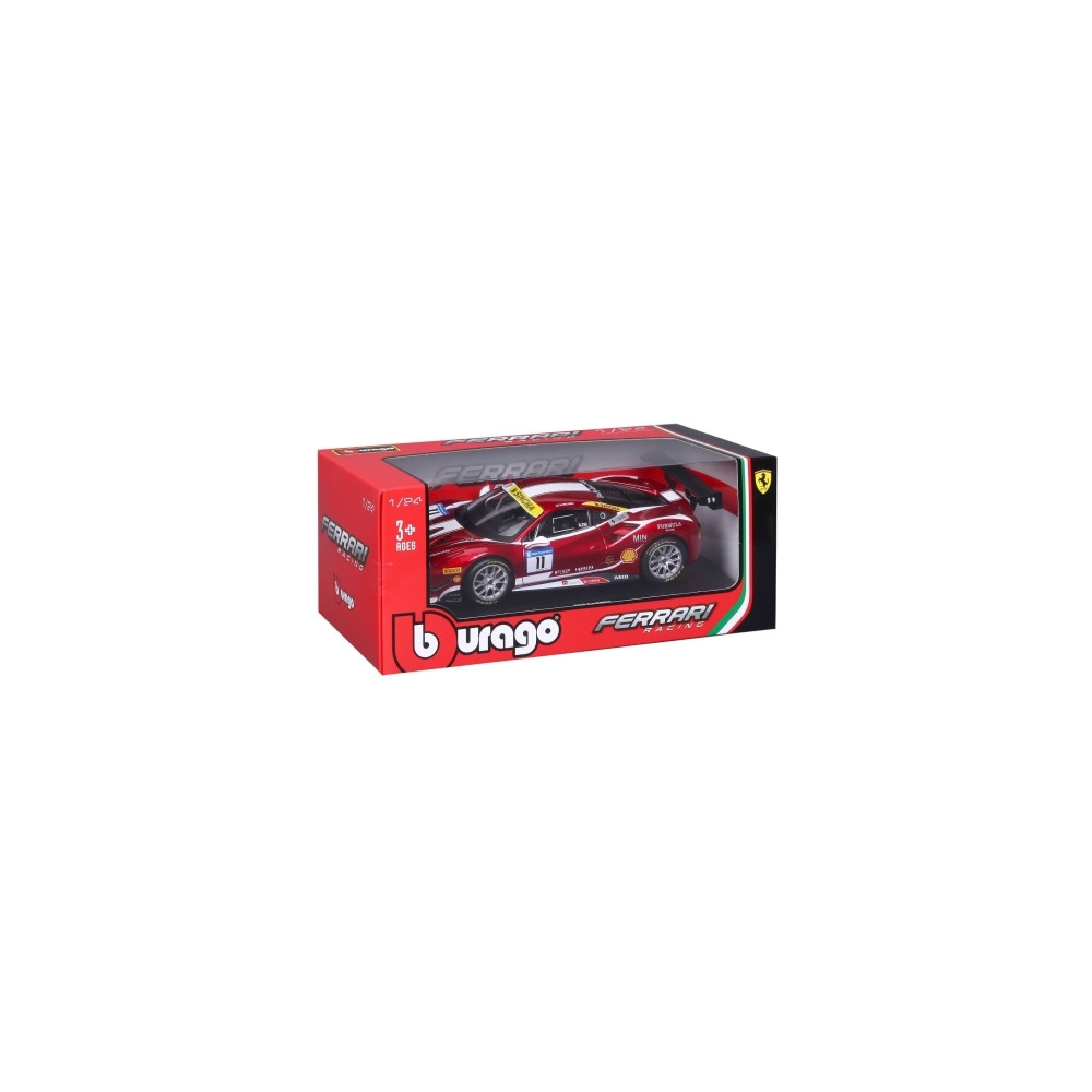 Produktbild för Bburago Modellbil 18-26308 Ferrari 488 Challenge (Formel Rac...
