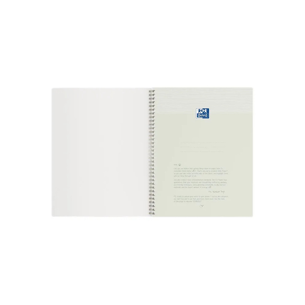 Produktbild för Oxford 400150007, Monokromatiskt, Blå, A4+, 70 ark, Rutat pa...