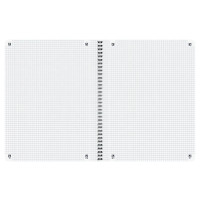 Produktbild för Oxford 400150007, Monokromatiskt, Blå, A4+, 70 ark, Rutat pa...