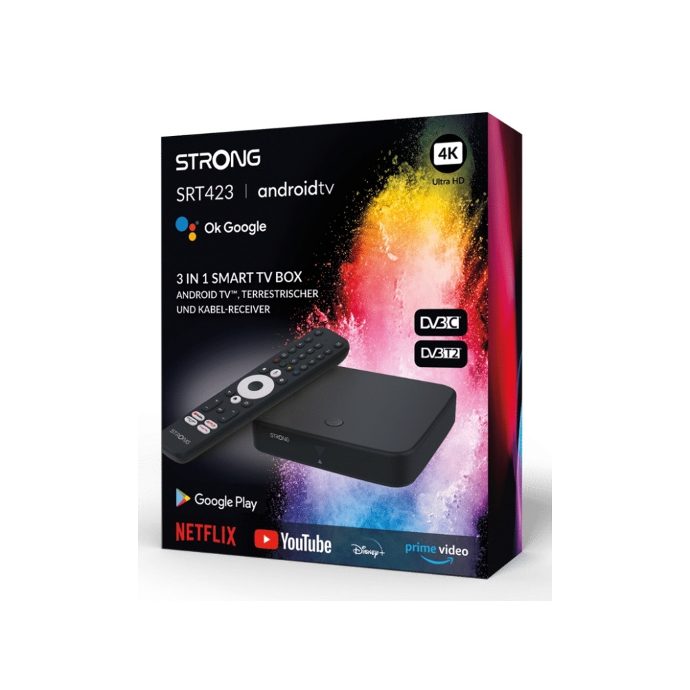 Produktbild för Strong SRT423, Amlogic, 2 GHz, Cortex-A35, 2000 MB, DDR4, 8...
