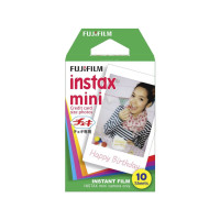 Produktbild för Fujifilm Instax Mini färgfilm för snabbframkallning - ISO 800 - 10