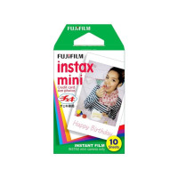 Produktbild för Fujifilm Instax Mini färgfilm för snabbframkallning - ISO 800 - 10